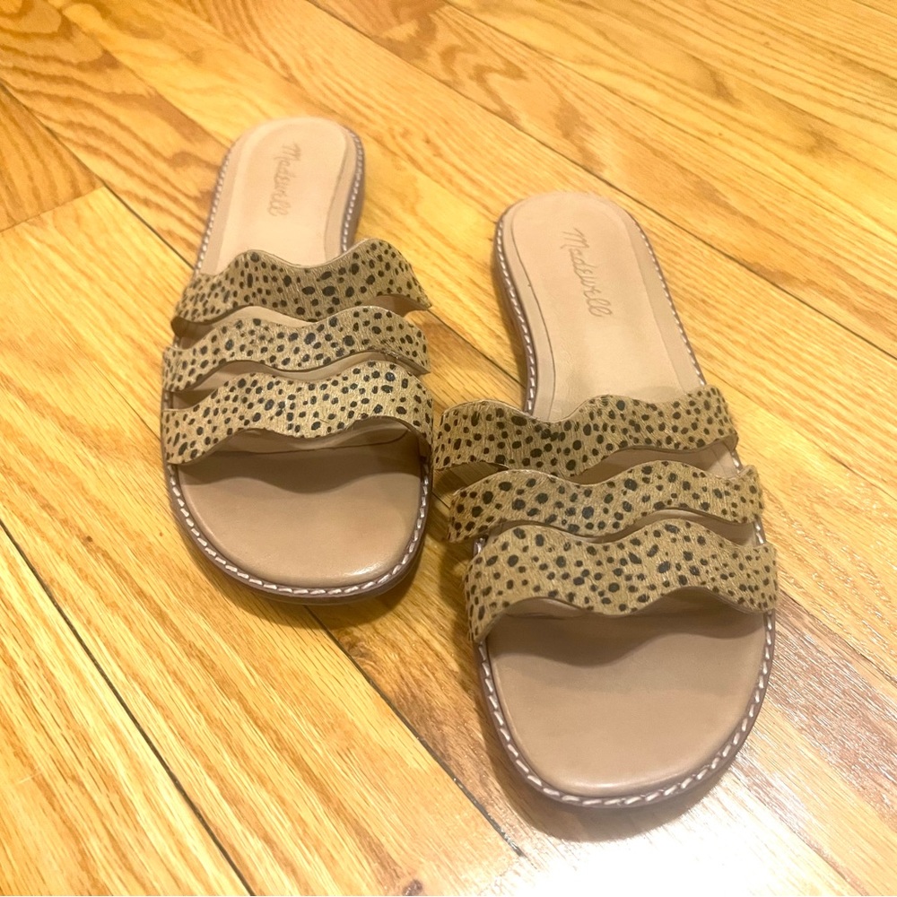 Madewell Leopard Slides